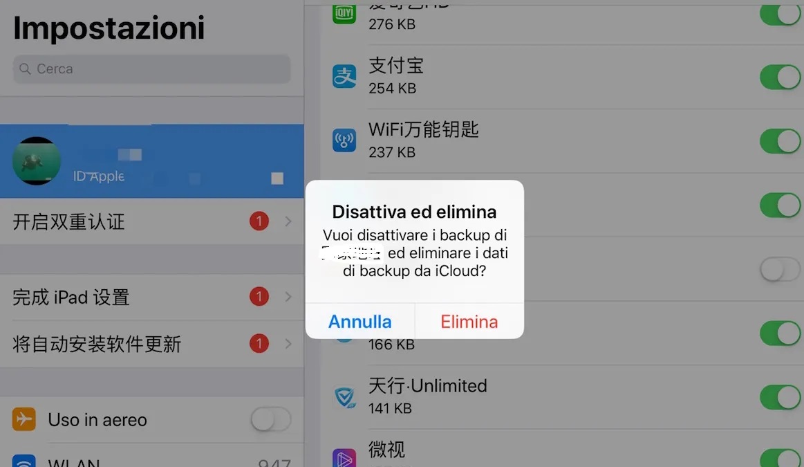 Come cancellare app dall'iPhone